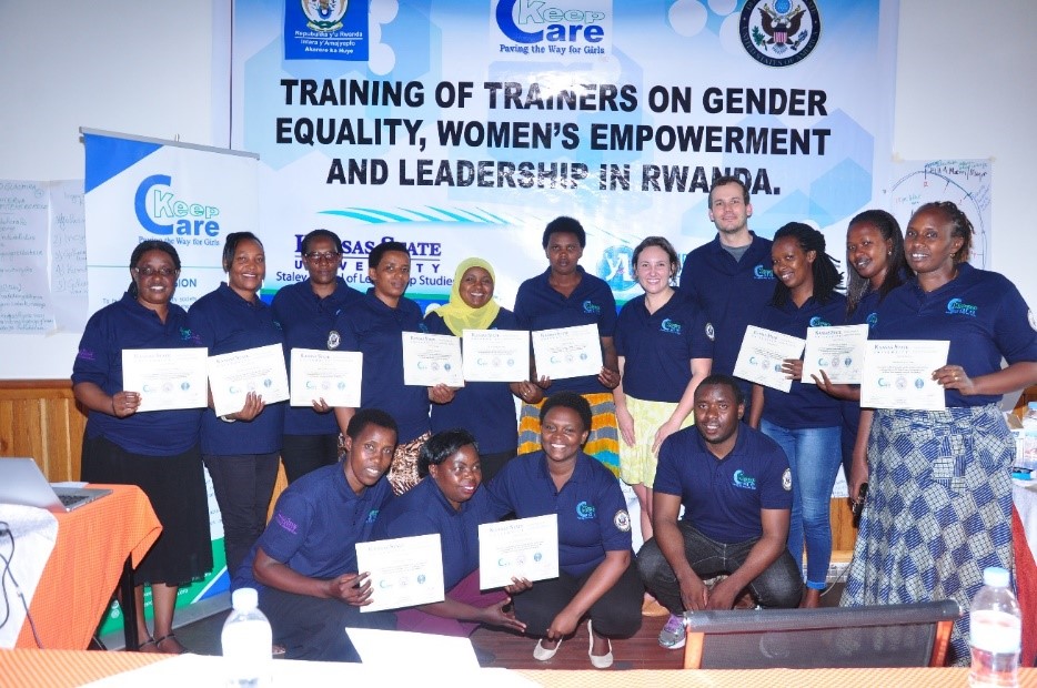 KEEPCARE Rwanda gender-equality training group